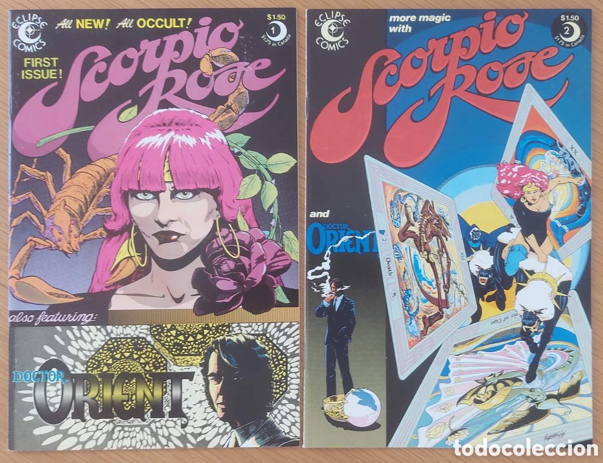 C&oacute;mics: Scorpio Rose # 1 & 2 (1983) - Foto 2