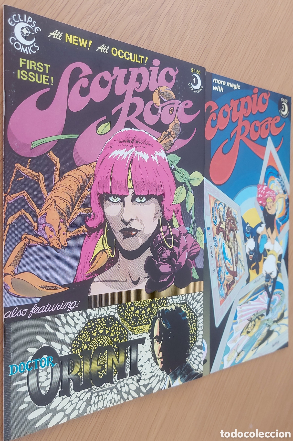 C&oacute;mics: Scorpio Rose # 1 & 2 (1983) - Foto 1