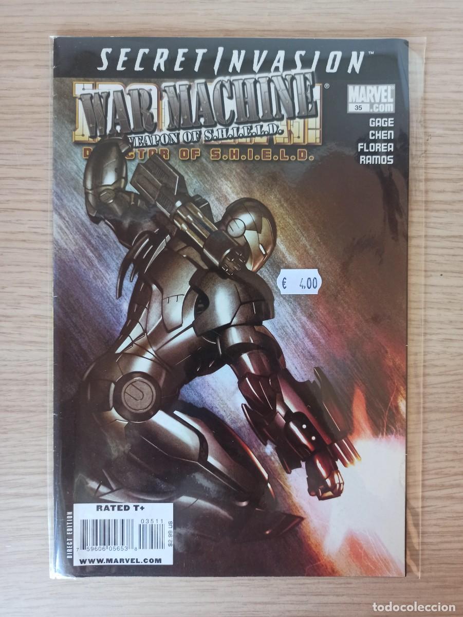 C&oacute;mics: WAR MACHINE - SECRET INVASION (Ed. Marvel) N&ordm; 35 (EN INGL&Eacute;S)