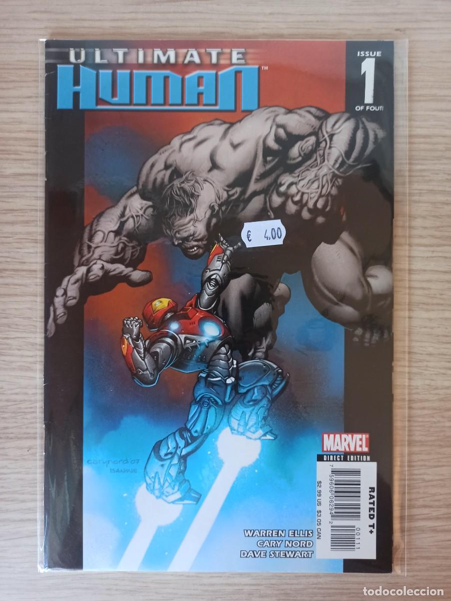 C&oacute;mics: ULTIMATE HUMAN (Ed. Marvel) N&ordm; 1 de 4 (EN INGL&Eacute;S)