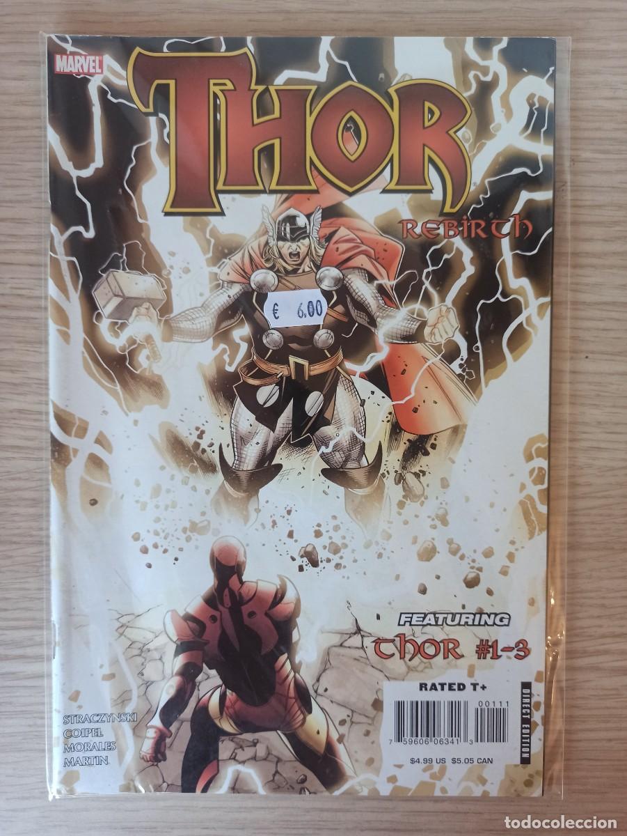 C&oacute;mics: THOR - REBIRTH (Ed. Marvel) Featuring Thor N&ordm; 1 - 3 (EN INGL&Eacute;S) - Foto 1