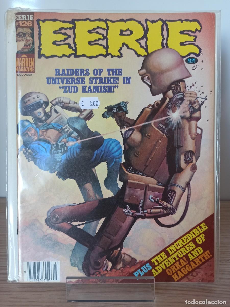 Comics : EERIE MAGAZINE, N&ordm; 126 November 1981 (EN INGL&Eacute;S)