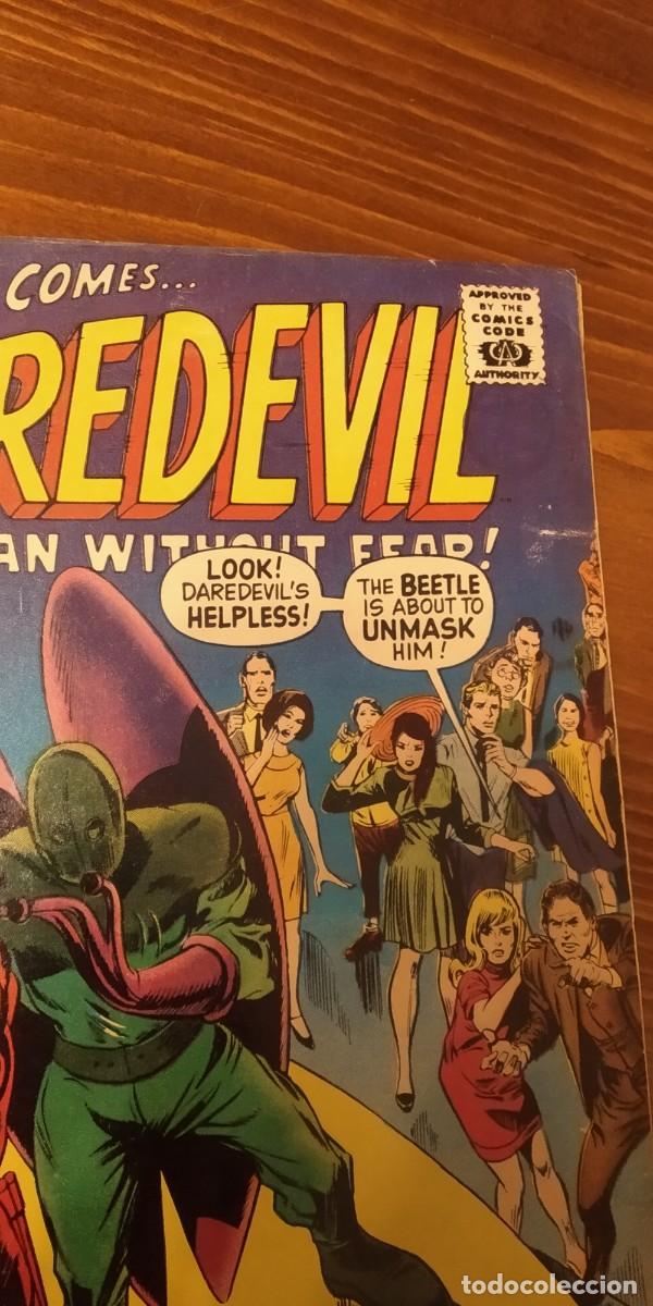 C&oacute;mics: Marvel Daredevil #34 1967 Fine Beetle app USA - Foto 3