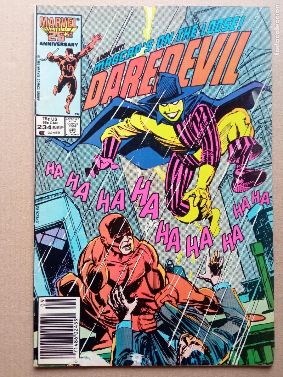 C&oacute;mics: Marvel Daredevil #234 1986 Fine +USA - Foto 1