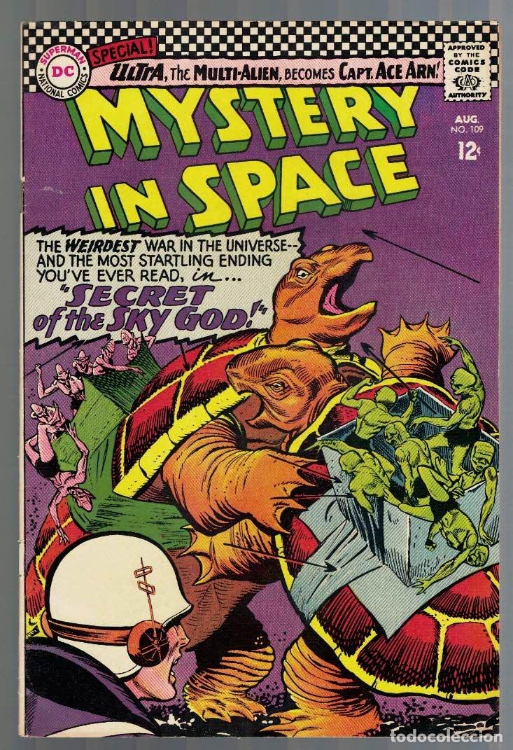 C&oacute;mics: MYSTERY IN SPACE #109 FN+(6.5), DC COMICS 1966