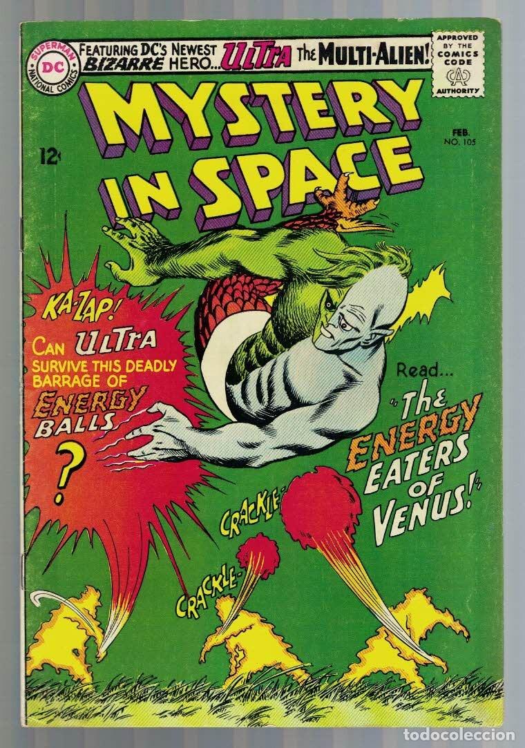 C&oacute;mics: MYSTERY IN SPACE #105 FN(6.0), DC COMICS 1966