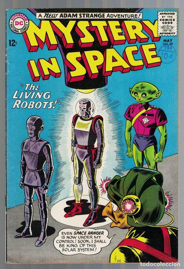 C&oacute;mics: MYSTERY IN SPACE #99 FN(6.0) ADAM STRANGE, DC COMICS 1965