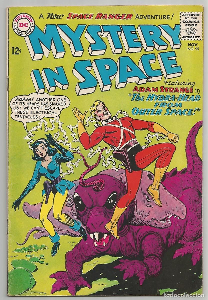 C&oacute;mics: MYSTERY IN SPACE #95 FN(6.0) ADAM STRANGE, DC COMICS 1964