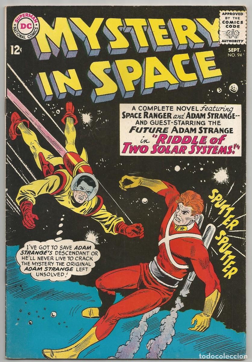 C&oacute;mics: MYSTERY IN SPACE #94 FN+(6.5), ADAM STRANGE, DC COMICS 1964