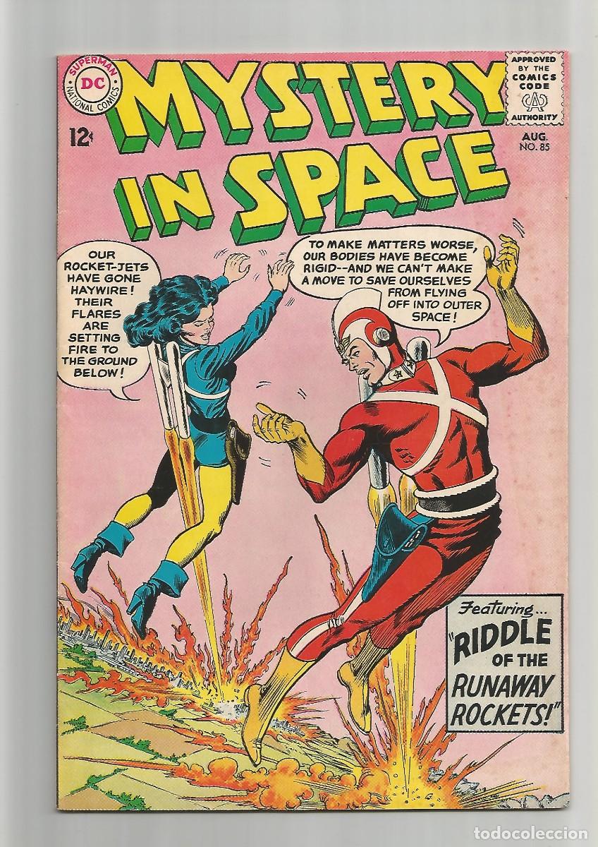 C&oacute;mics: MYSTERY IN SPACE #85 FN+(6.5) ADAM STRANGE, DC COMICS 1963