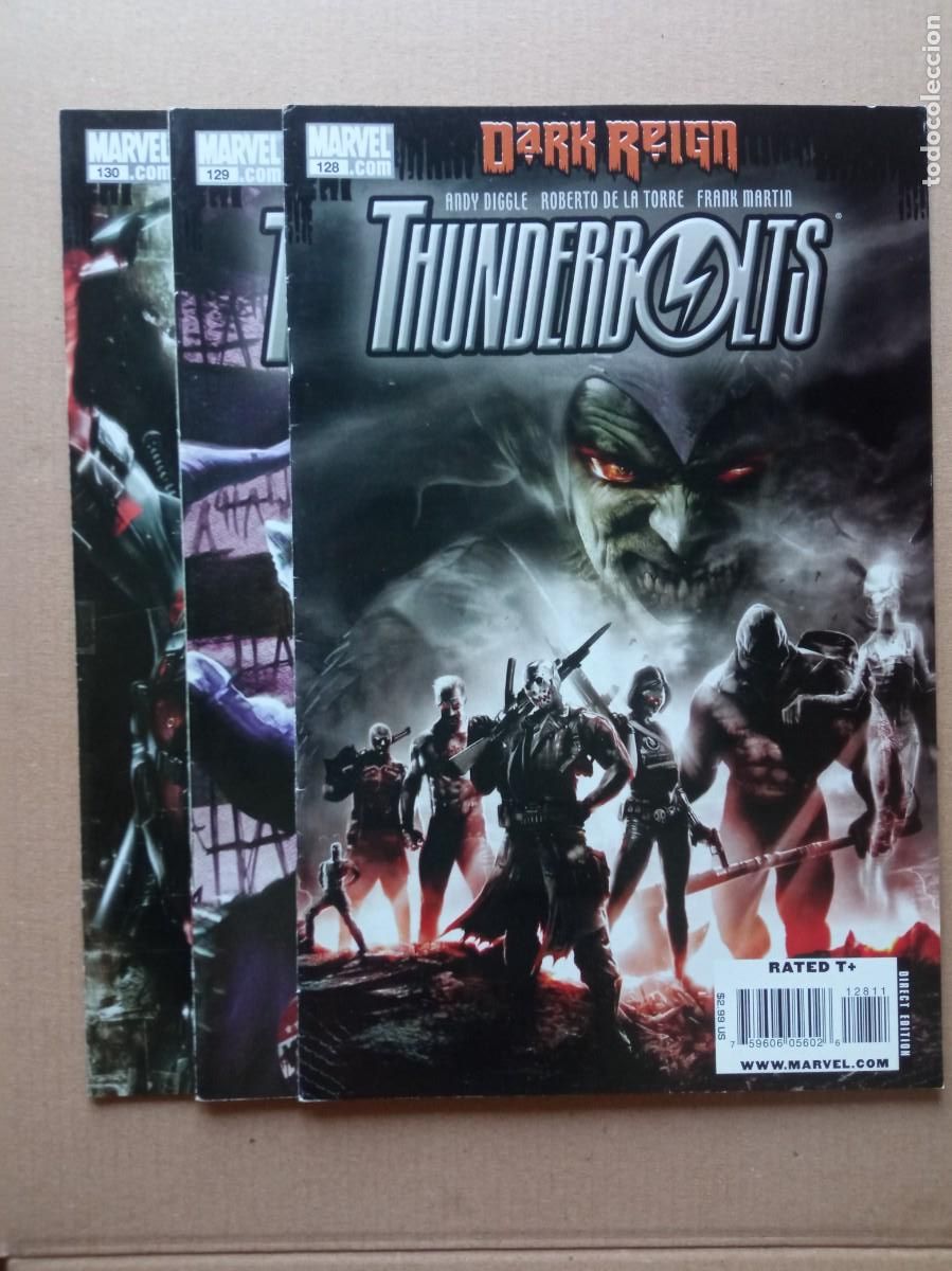 Comics : Marvel Thunderbolts Dark Reing #128-#140 2009 Lote 13 numeros VF USA
