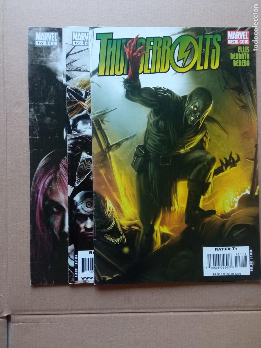 Comics : Marvel Thunderbolts #121 #126 #127 2009 VF USA