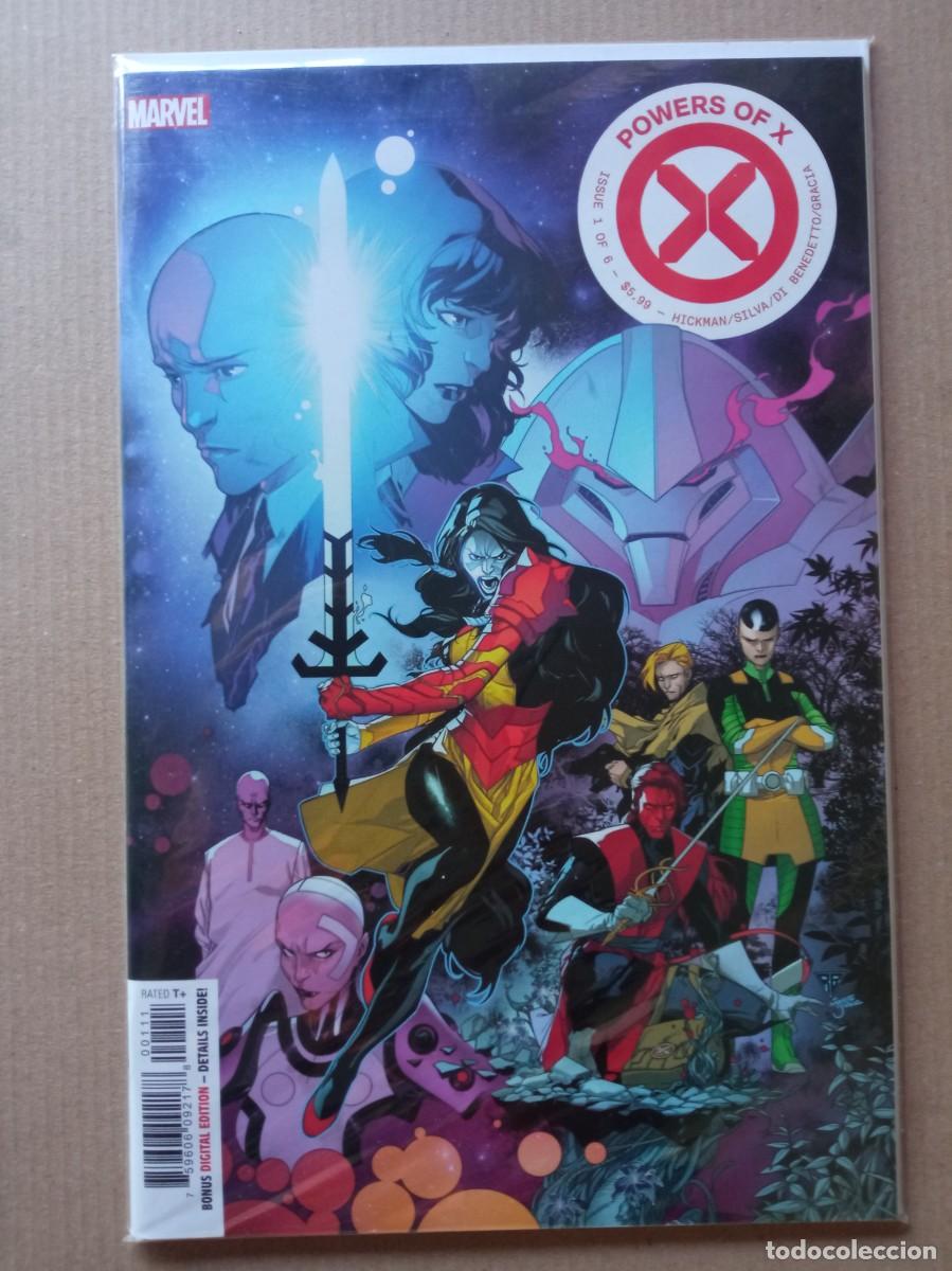 Comics: Marvel Powers of X #1-6 House of X #1-6 2019 NM Lote 12 numeros Set completo USA