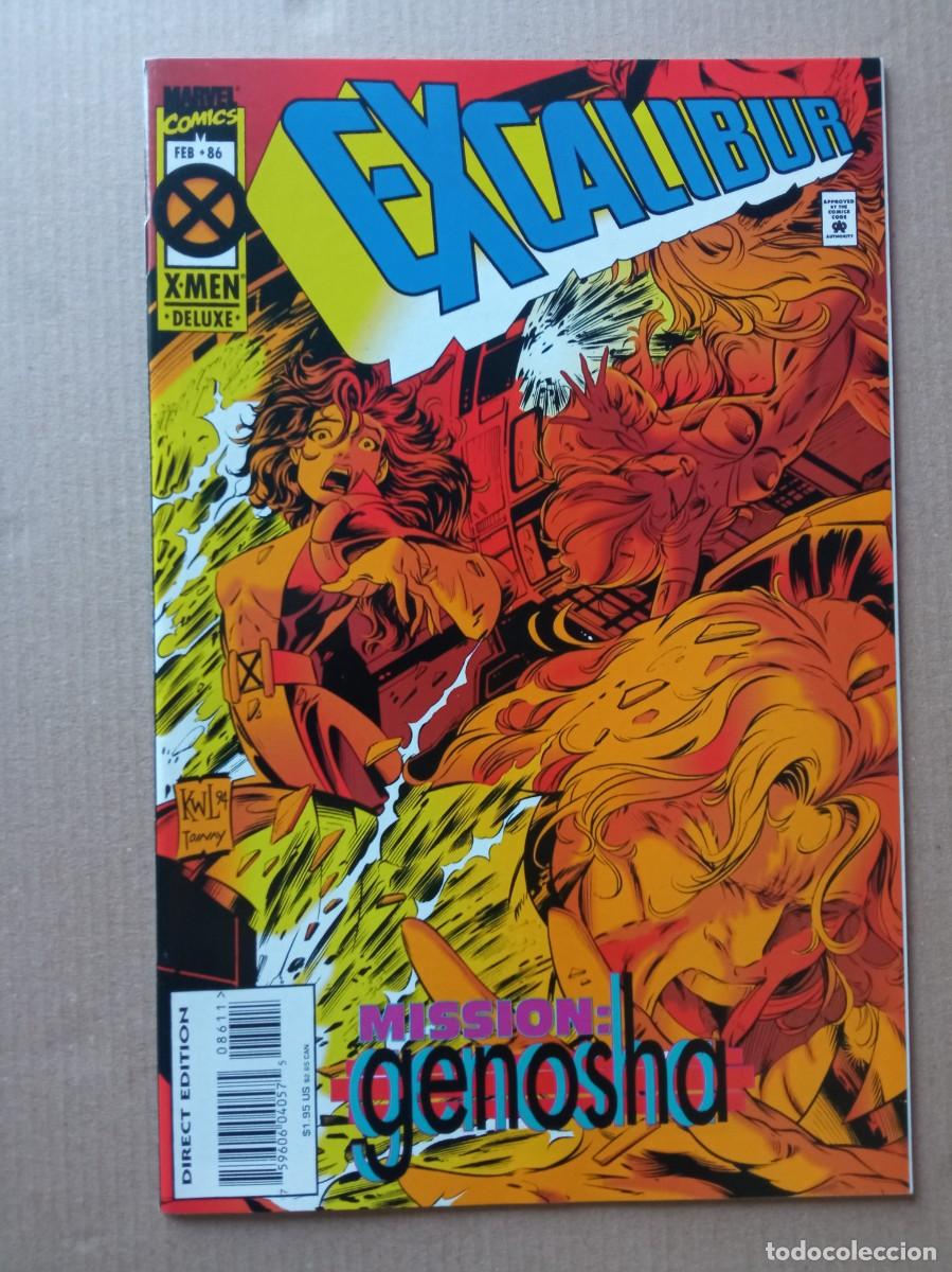 Comics: Marvel Excalibur #86 1995 VF 1&ordm; app Peter Wisom USA