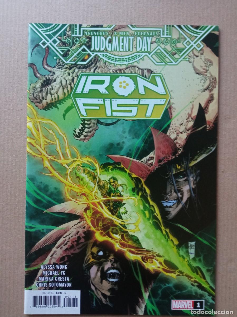 Comics : Marvel AXE Judgment Day 2022 Lote Tie in Iron Fist Eternals X-men Starfox NM USA
