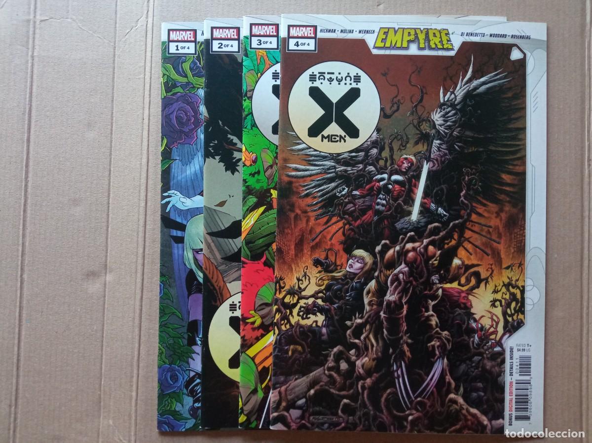 C&oacute;mics: Marvel Empyre X-Men #1-4 2020 Full Complete Set NMUSA - Foto 1