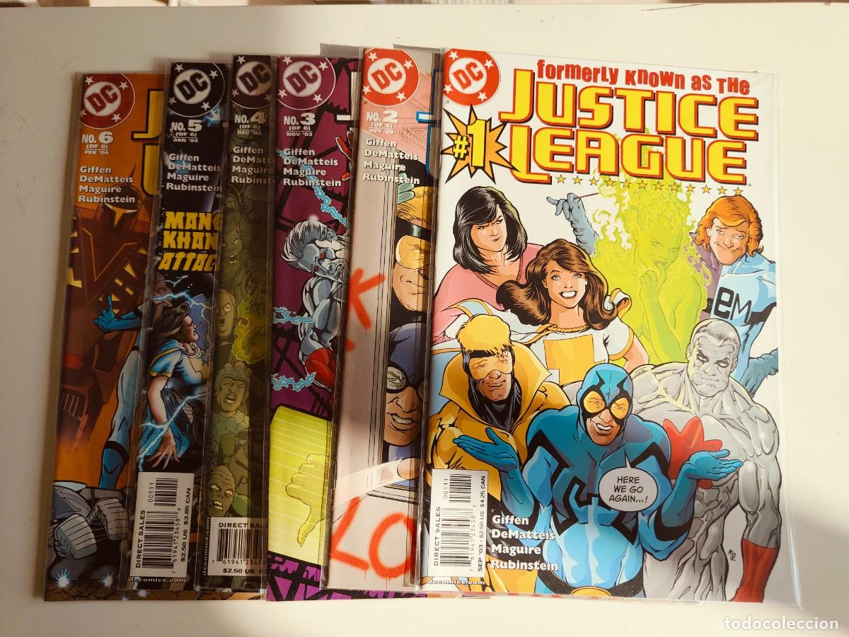 Fumetti: Formerly Known as the Justice League Complete 1 2 3 4 5 6 DC