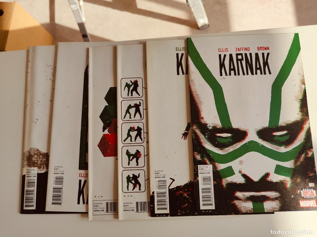 C&oacute;mics: Karnak Complete 1 2 3 4 5 6 Marvel Warren Ellis - Foto 1