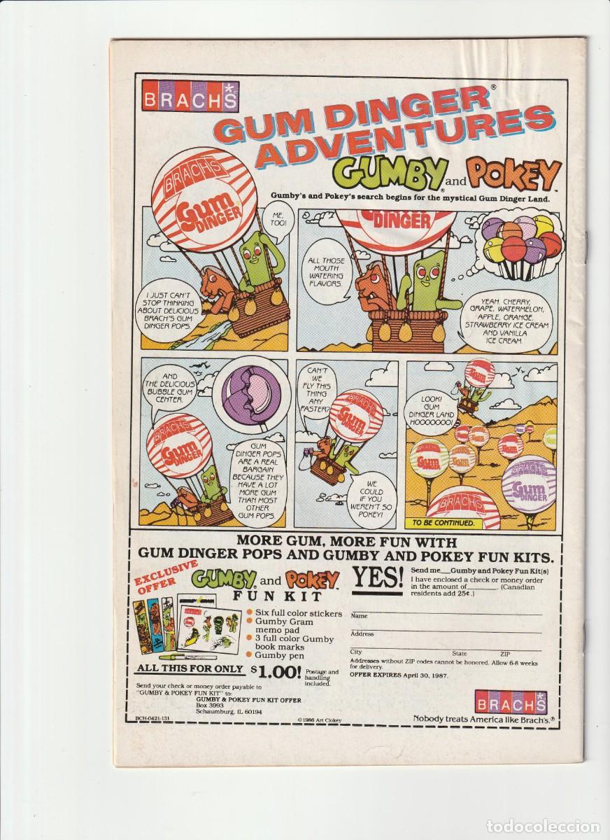 C&oacute;mics: Incredible Hulk 326 Marvel Comics 1986 En Ingles - Foto 2