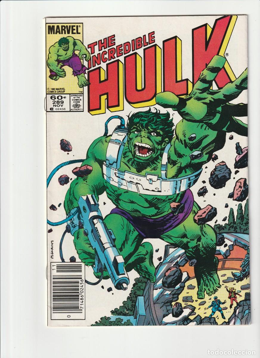 C&oacute;mics: Incredible Hulk 289 Marvel Comics 1983 En Ingles - Foto 1