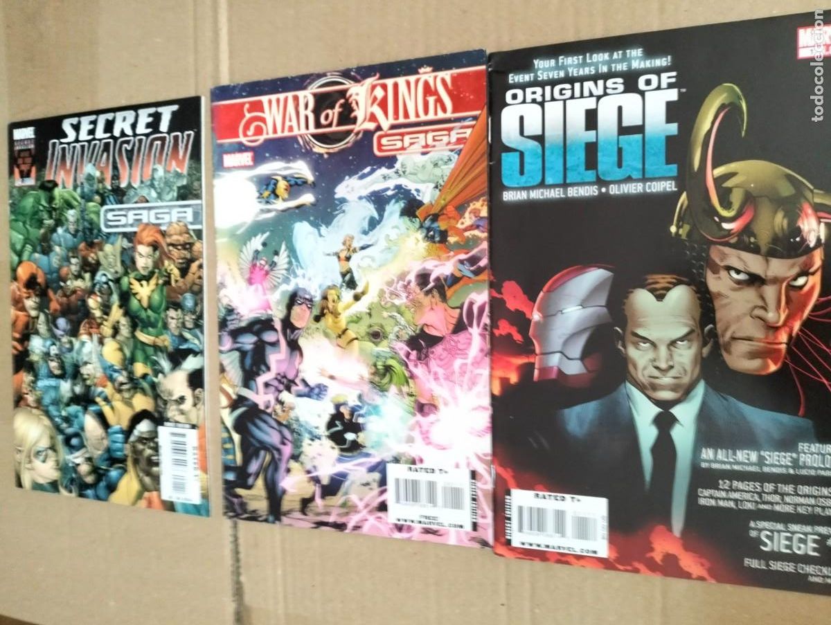 Fumetti: MARVEL SPECIALS (LOTE 3 COMICS MARVEL EN INGLES )