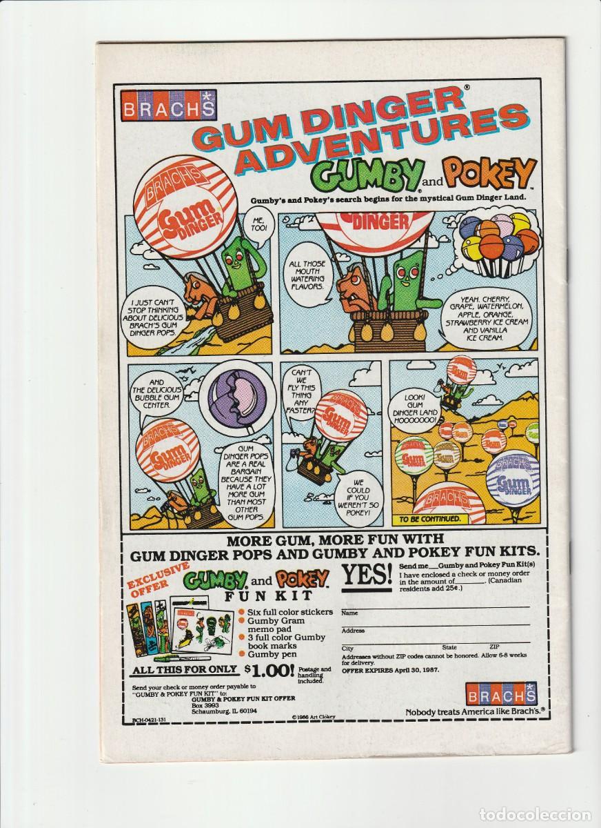 C&oacute;mics: The Incredible Hulk 328 Marvel Comics 1987 En Ingles - Foto 2