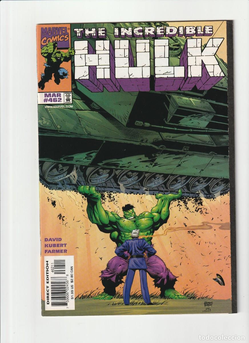 C&oacute;mics: The Incredible Hulk 462 Marvel Comics 1998 En Ingles - Foto 1