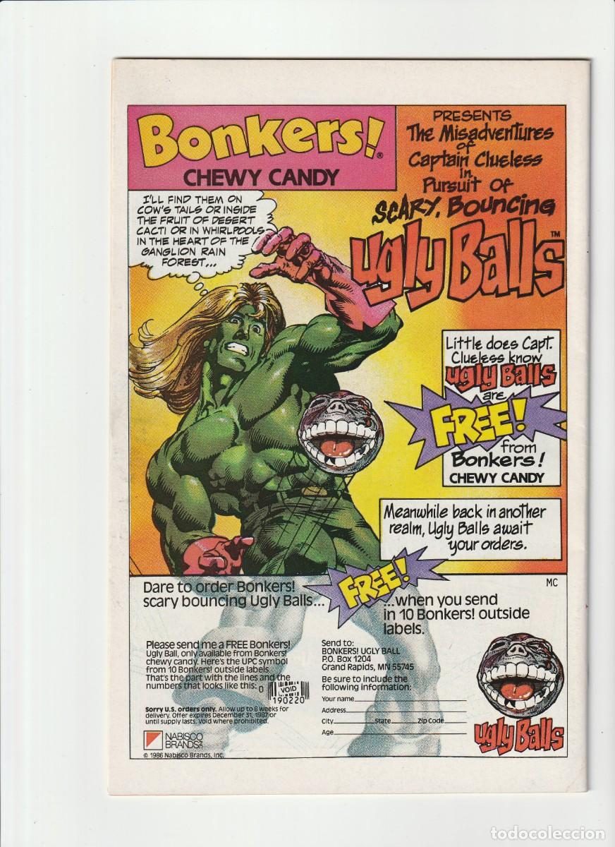C&oacute;mics: The Incredible Hulk 331 Marvel Comics 1987 En Ingles Todd McFarlane - Foto 2
