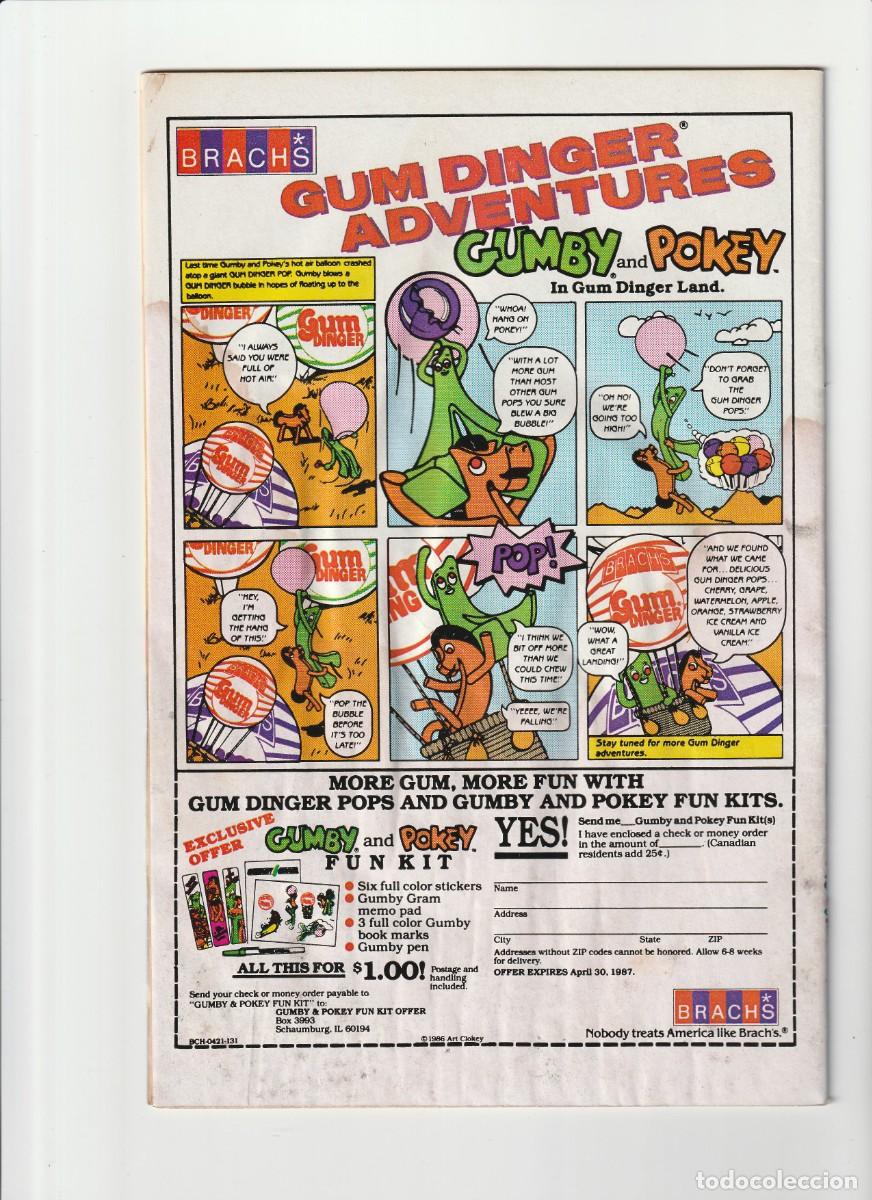C&oacute;mics: The Incredible Hulk 329 Marvel Comics 1987 En Ingles - Foto 2