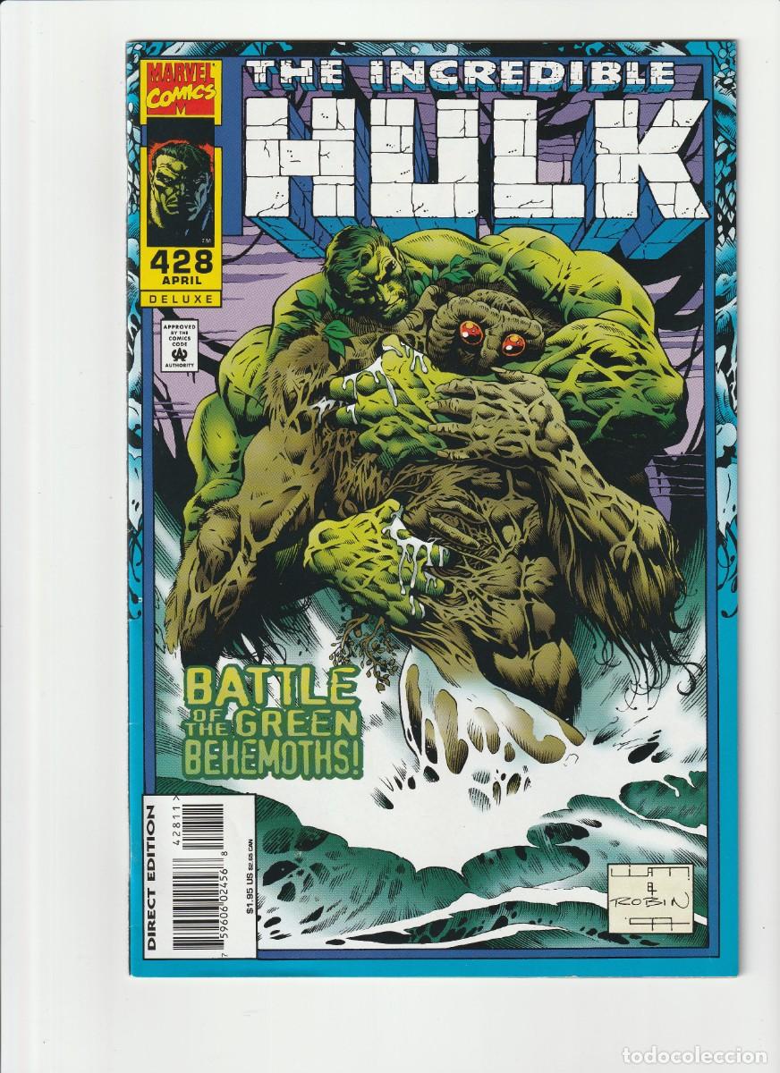 C&oacute;mics: The Incredible Hulk 428 Marvel Comics 1995 En Ingles - Foto 1