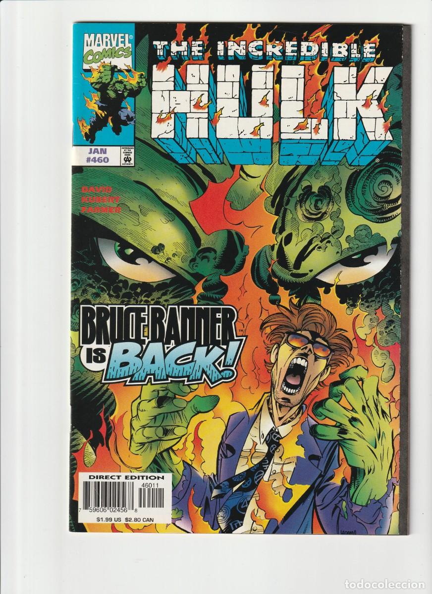C&oacute;mics: The Incredible Hulk 460 Marvel Comics 1998 En Ingles - Foto 1