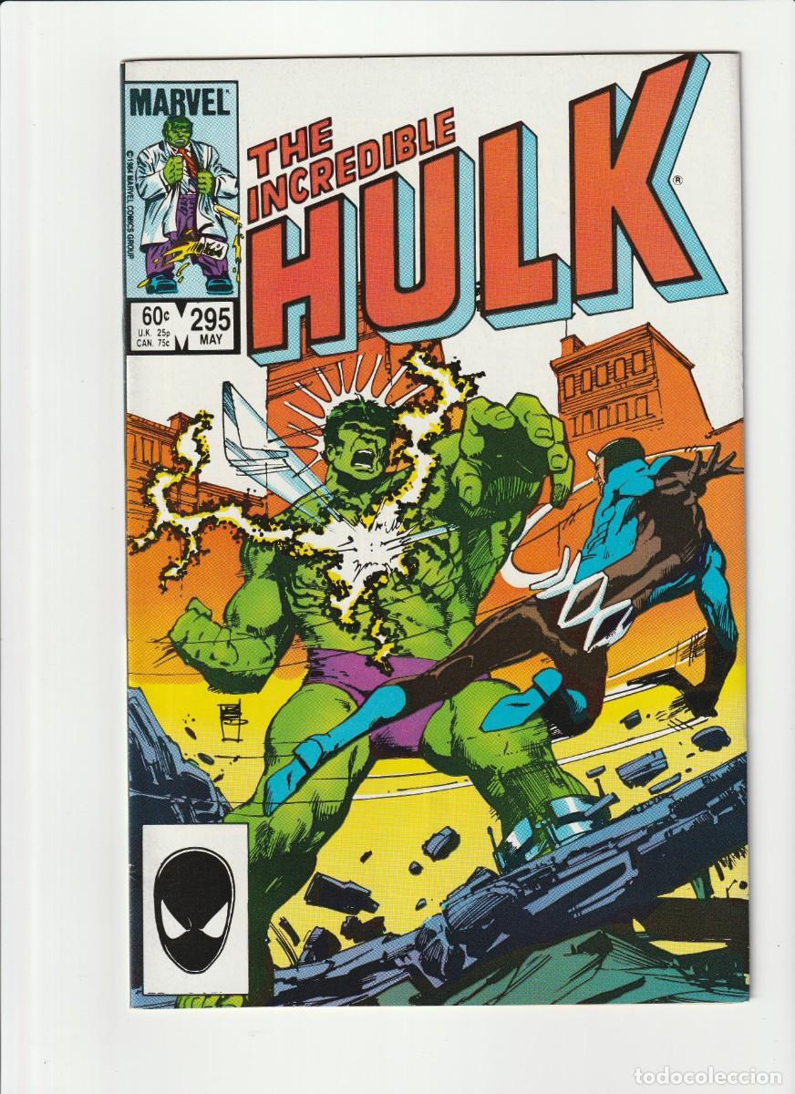C&oacute;mics: Incredible Hulk 295 Marvel Comics 1984 En Ingles - Foto 1