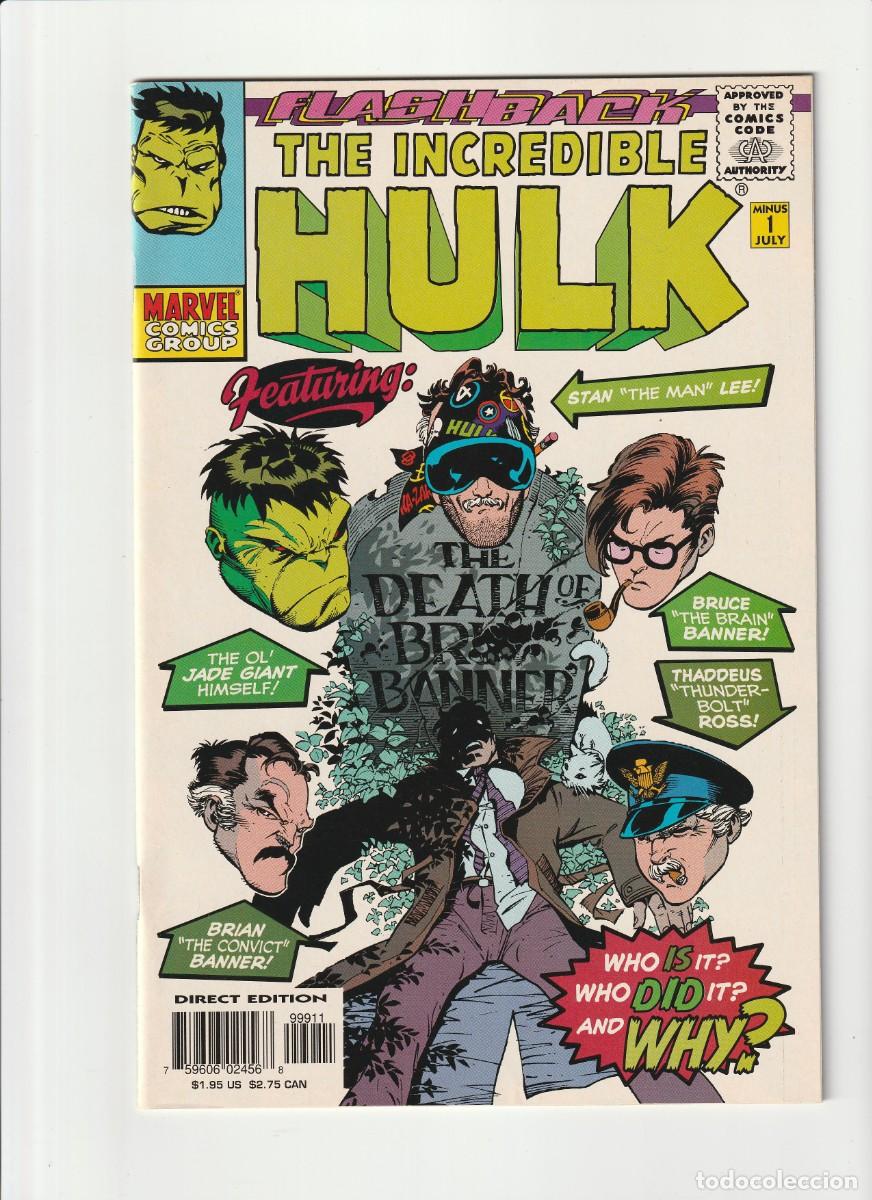 C&oacute;mics: Incredible Hulk 1 Marvel Comics 1997 En Ingles - Foto 1