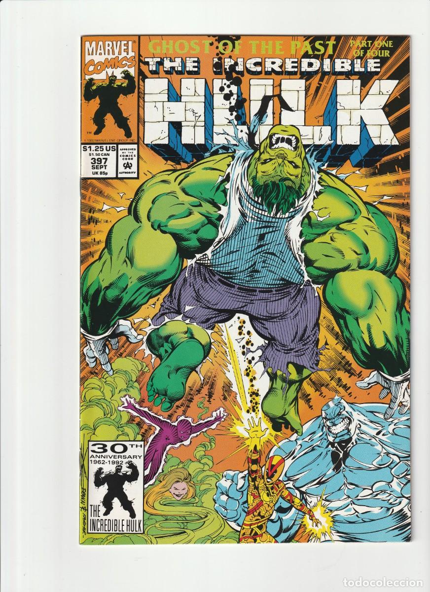 C&oacute;mics: Incredible Hulk 397 Marvel Comics 1992 En Ingles - Foto 1
