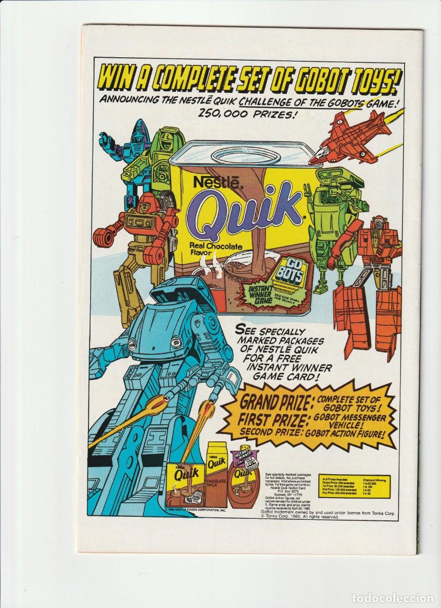 C&oacute;mics: Incredible Hulk 315 Marvel Comics 1986 En Ingles - Foto 2