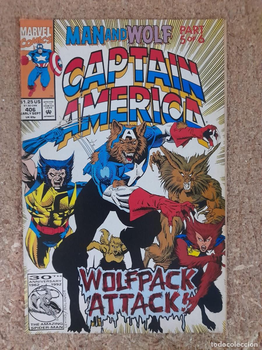 C&oacute;mics: Captain America . 406. Marvel Comics - Foto 1