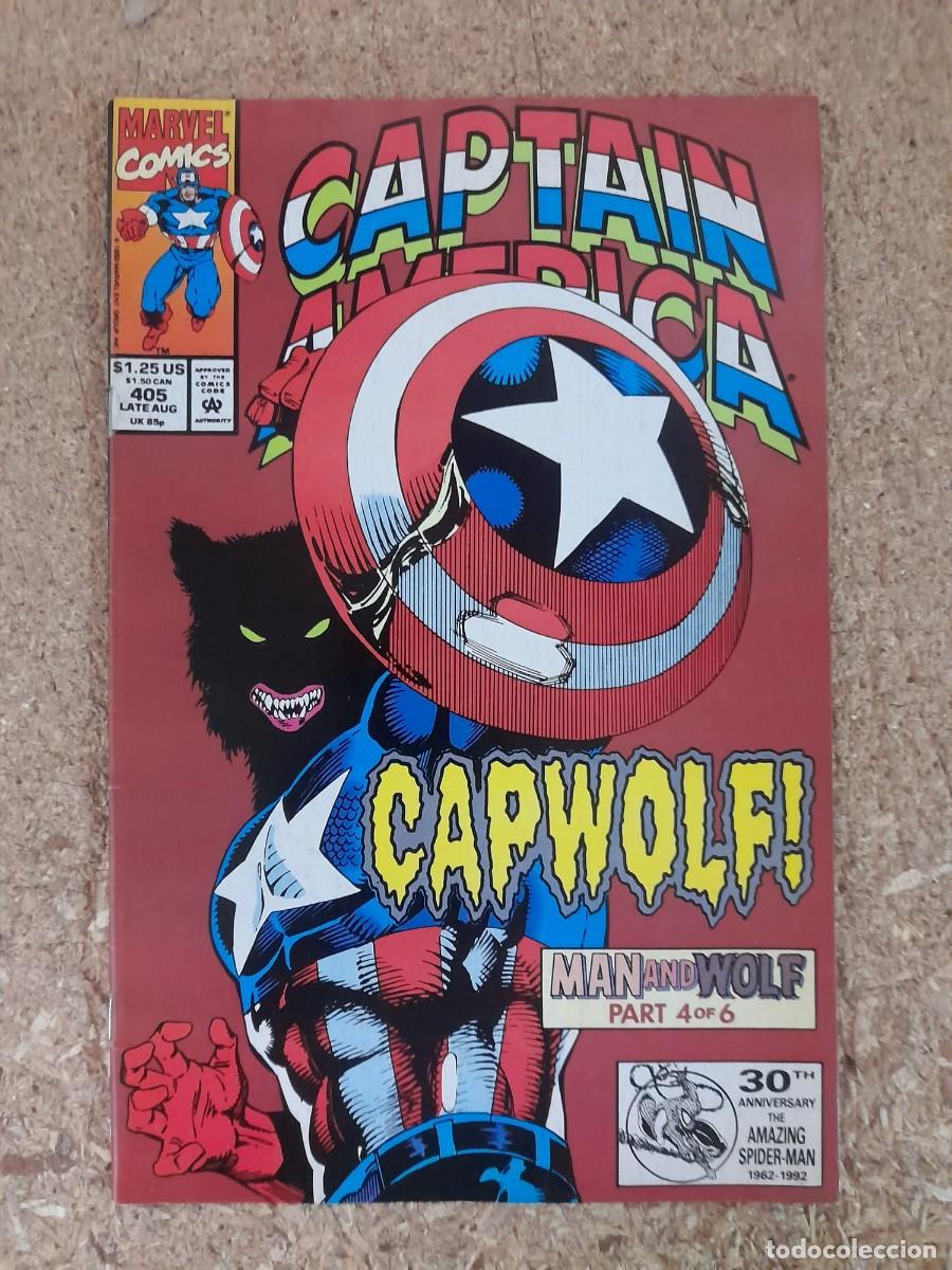 C&oacute;mics: Captain America . 405. Marvel Comics - Foto 1