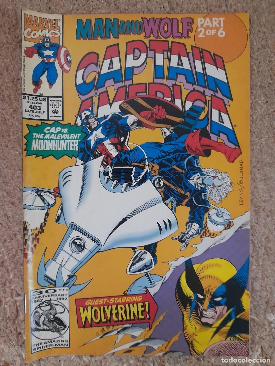 C&oacute;mics: Captain America . 403. Marvel Comics - Foto 1