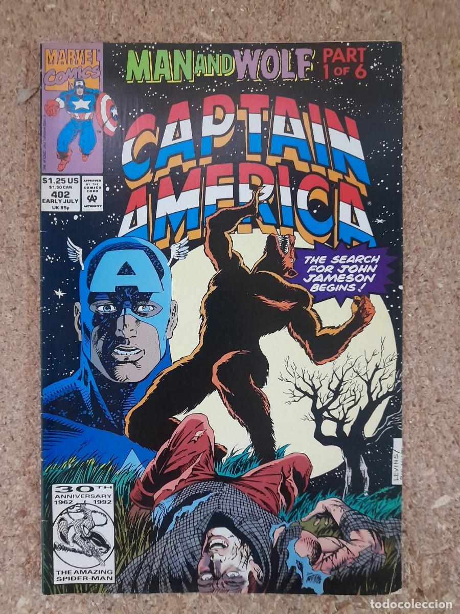 C&oacute;mics: Captain America . 402. Marvel Comics - Foto 1