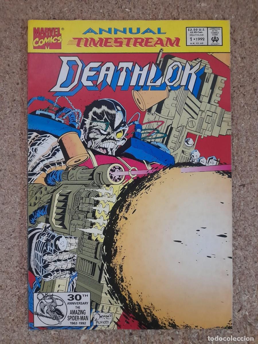 C&oacute;mics: Deathlok. Annual. Timestream. 1. Marvel - Foto 1