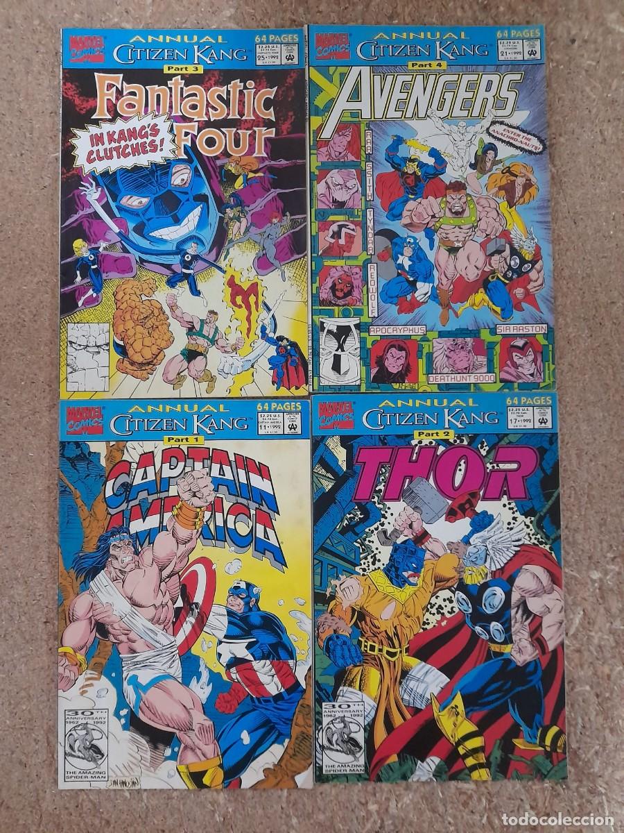 Comics: Citizen Kang Annual. Coleccion Completa. 4 Comics. Marvel. En Ingles
