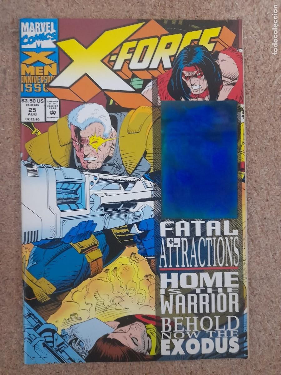C&oacute;mics: X-Force. 1st series. 25. Marvel - Foto 1