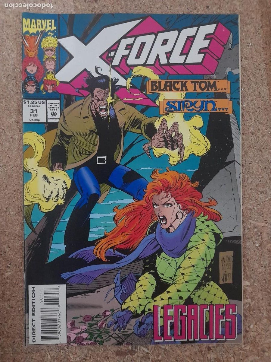 Comics: X-Force. 1st series. 31. Marvel