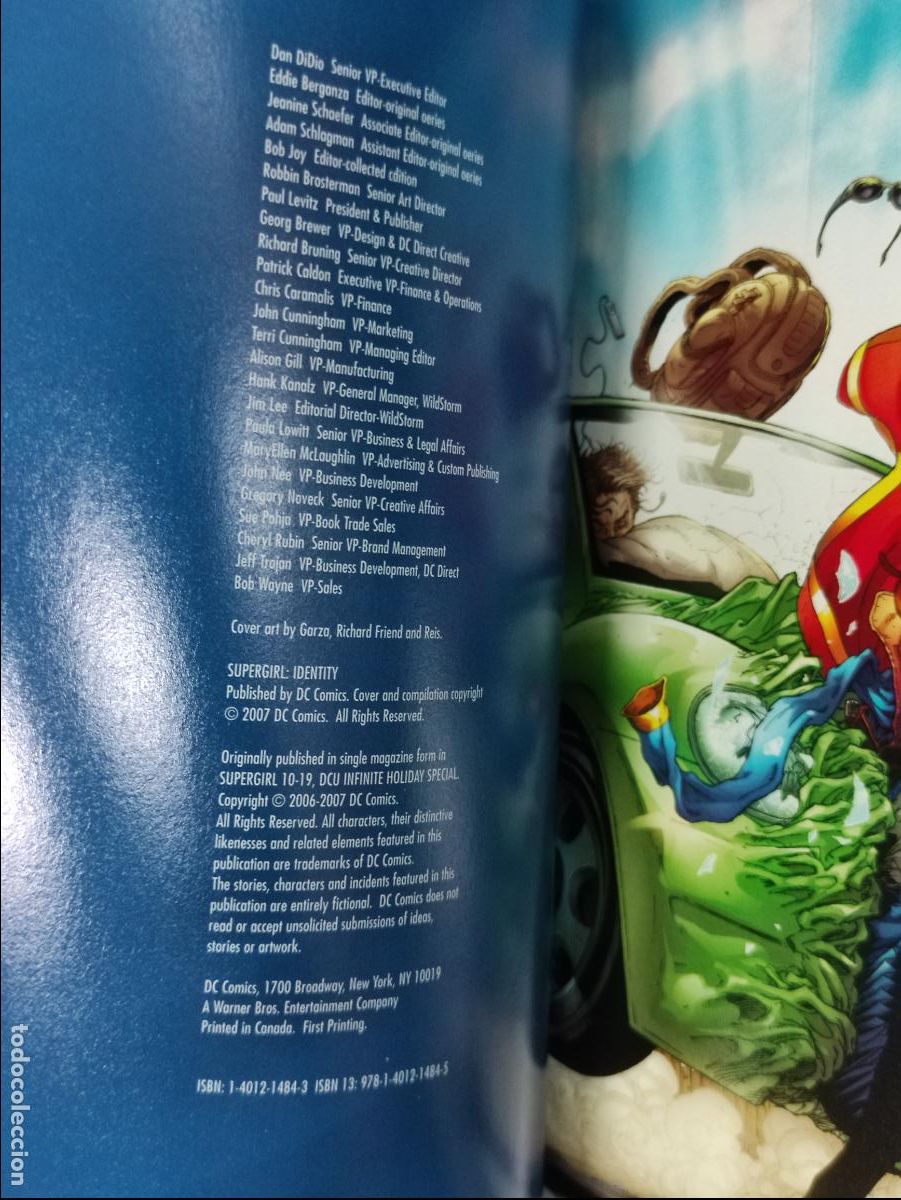 C&oacute;mics: SUPERGIRL - IDENTITY - EN INGLES - - Foto 5