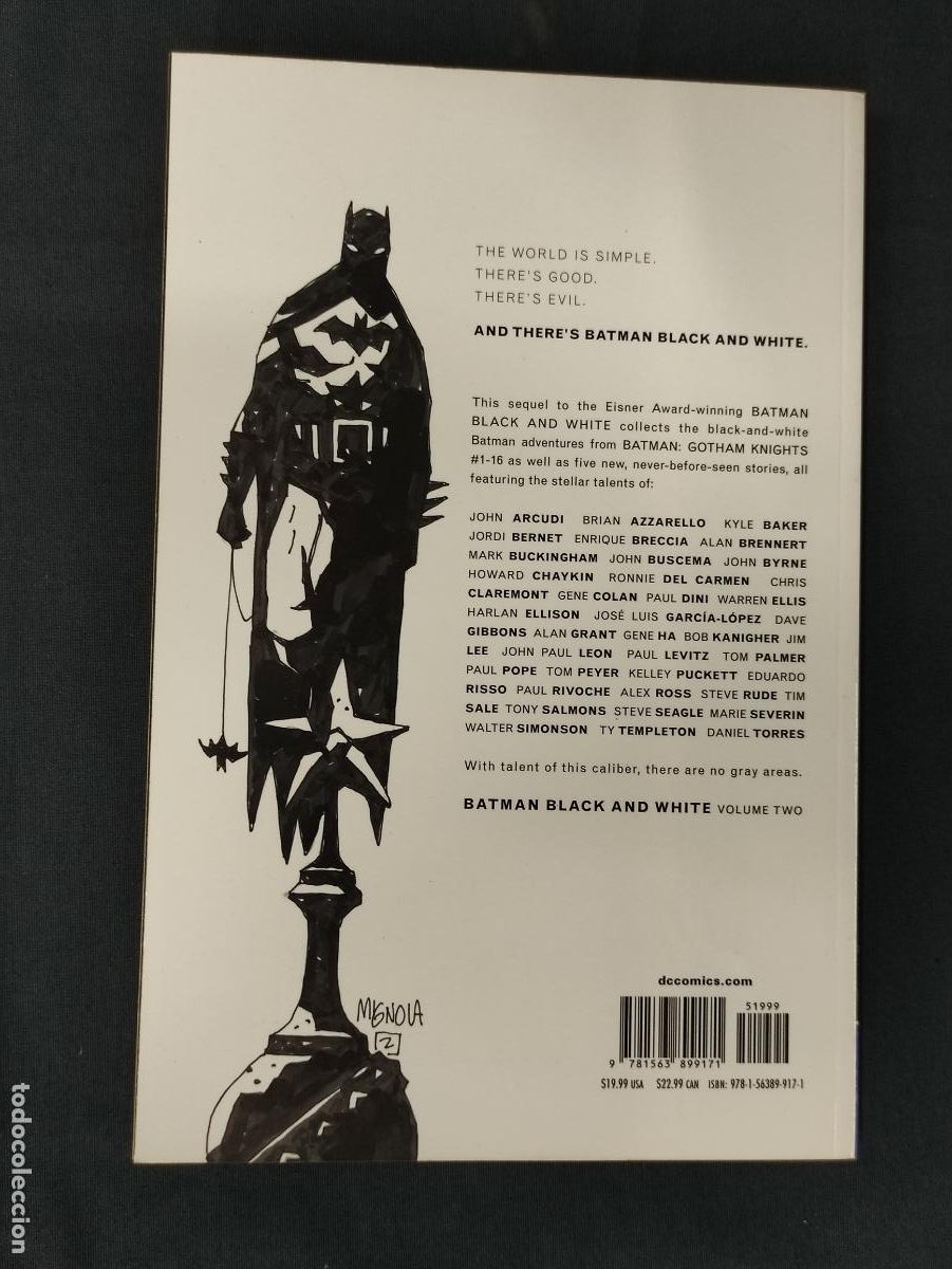 C&oacute;mics: BATMAN - BLACK & WHITE - VOLUME TWO - EN INGLES - - Foto 2