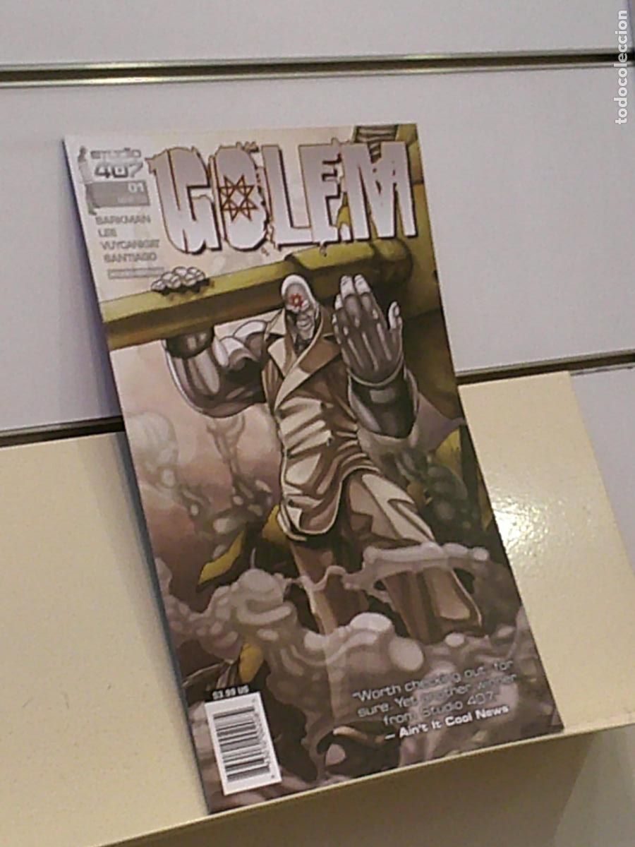 C&oacute;mics: GOLEM 01 MAR 09 - STUDIO 407 EN INGLES - Foto 1