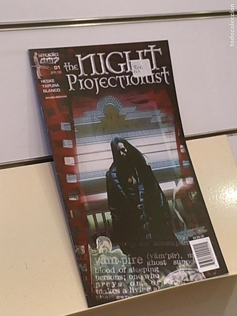 Comics: NIGHT PROJECTIONIST 1, APRIL 2009 - STUDIO 407 EN INGLES