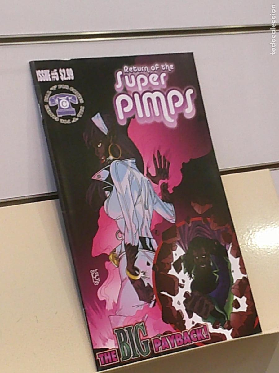 Comics: RETURN OF THE SUPER PIMPS 5, MAY 2008 - DIAL C FOR COMICS EN INGLES