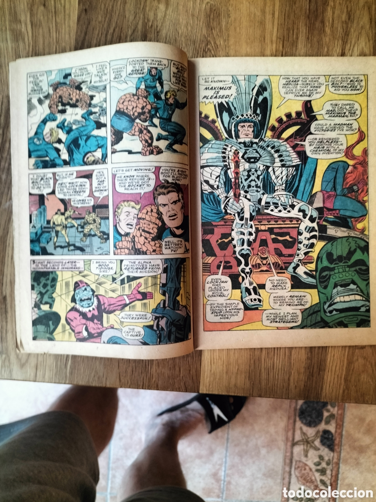 C&oacute;mics: Fantastic Four 82 original enero 1969 - Foto 3
