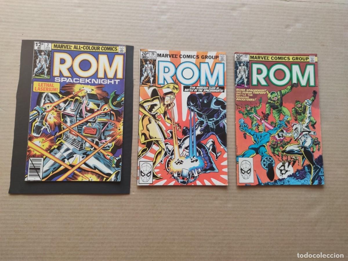 C&oacute;mics: ROM (MARVEL) 2-20-22 VERSI&Oacute;N UK VG/FN - Foto 1